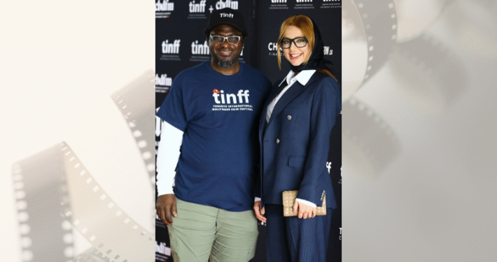 حضور سونیا نوری در فرش قرمز جشنواره بین‌المللی نالیوود تورنتو