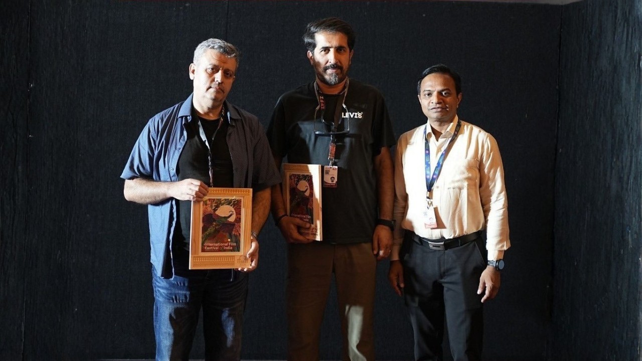 حسام فرهمند و سعید خانی در جشنواره فیلم هند