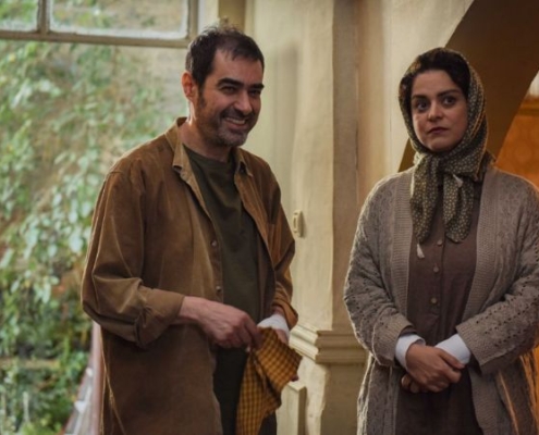 شهاب حسینی و غزل شاکری در نمایی از فیلم رها