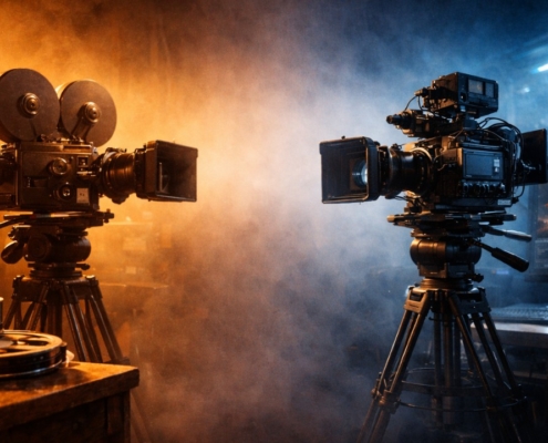 مقایسه تجهیزات دیجیتال مدرن در سینمای ایران برای مقاله فناوری سون اسکایز