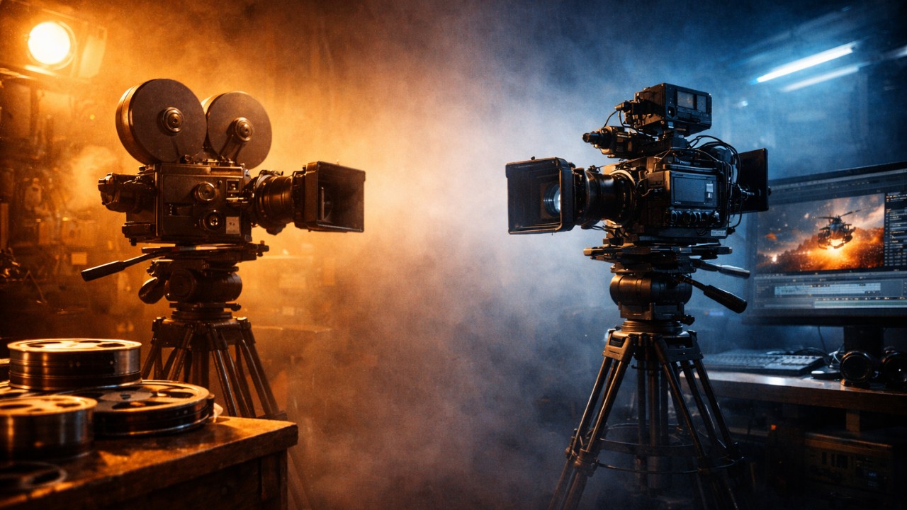 مقایسه تجهیزات دیجیتال مدرن در سینمای ایران برای مقاله فناوری سون اسکایز