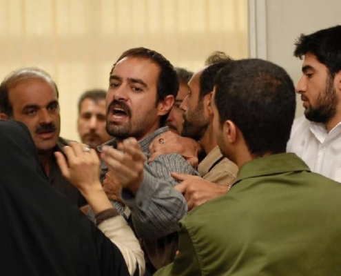 بازی درخشان شهاب حسینی در نقش حجت در فیلم جدایی نادر از سیمین