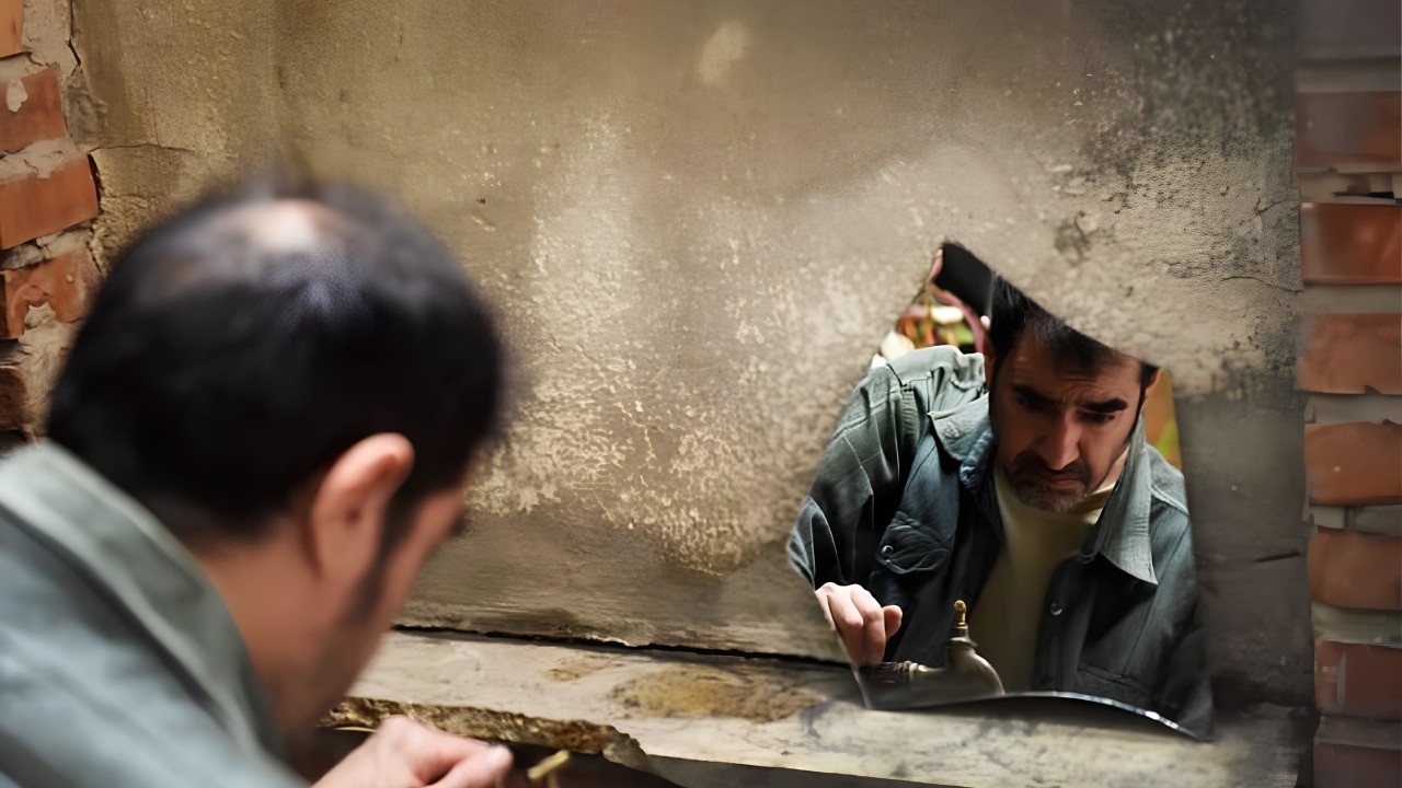 شهاب حسینی - فیلم رها شهاب حسینی در نمایی از فیلم سینمایی رها